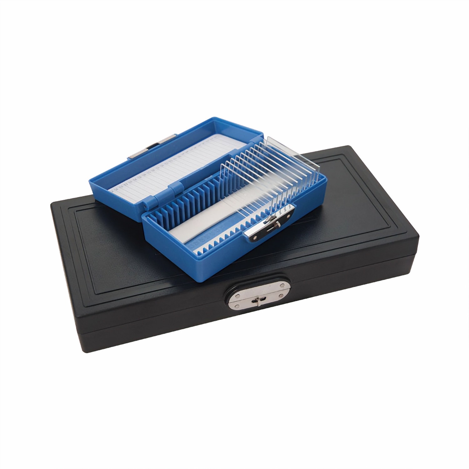 2308-4_1 GEOSLIDES - Box zur Aufbewahrung für 25 oder 100 petrographische Objektträger