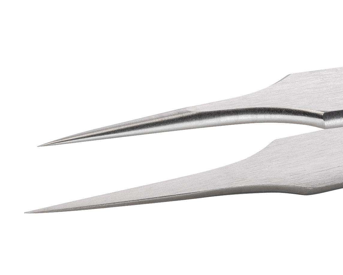 Hochpräzise Pinzette (ideal-tek) Typ 4, Nickel-Chrom-Legierung, antimagnetisch, Länge: 110 mm