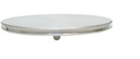 Stiftprobenteller aus Aluminium Ø 50 mm, Stiftlänge 6 mm