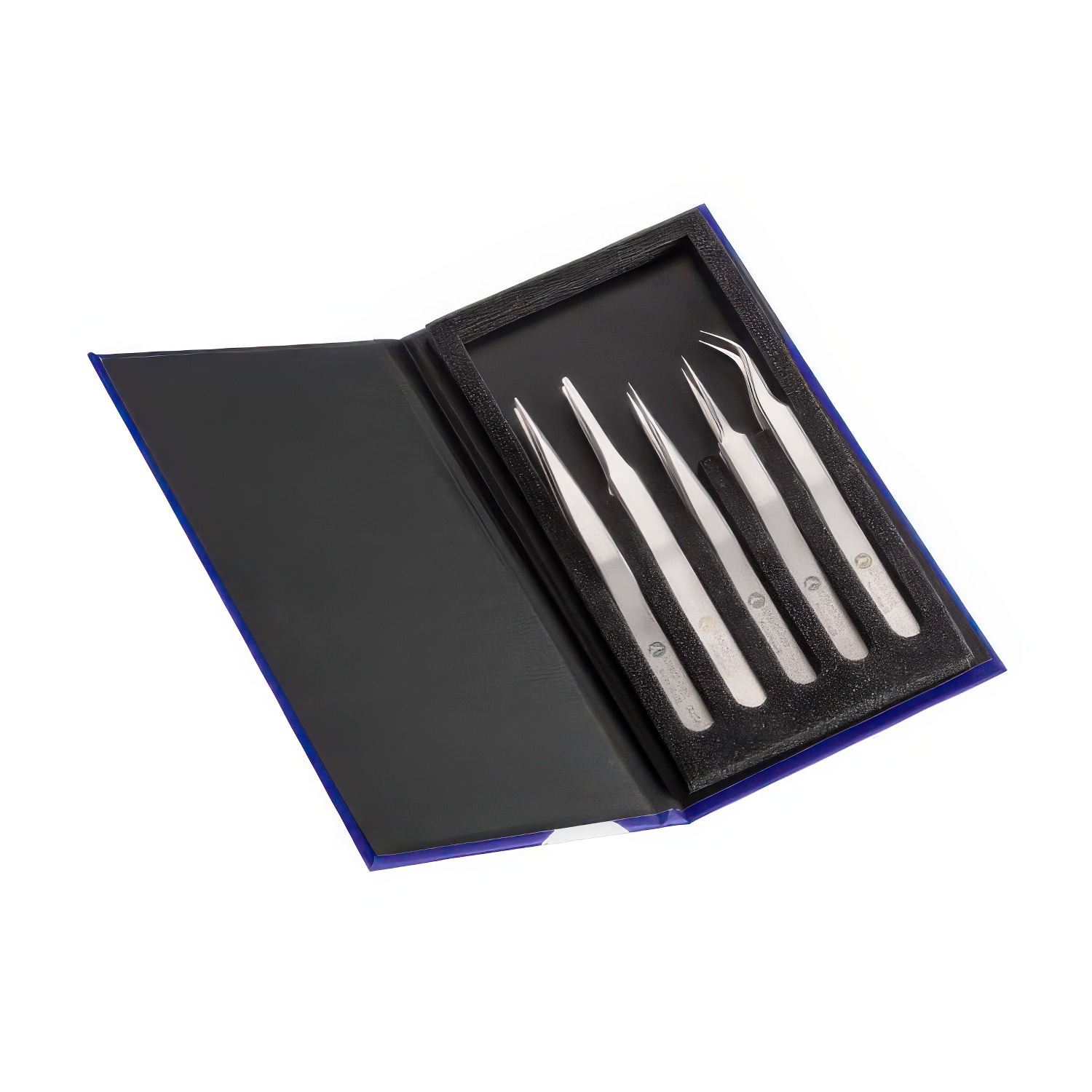 TWB5L_2aqJxcgjgkF17f Etui für 5 unterschiedliche Pinzetten