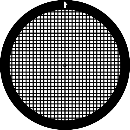 Gilder TEM Netzchen, Kupfer, 300 mesh, quadratisches Muster