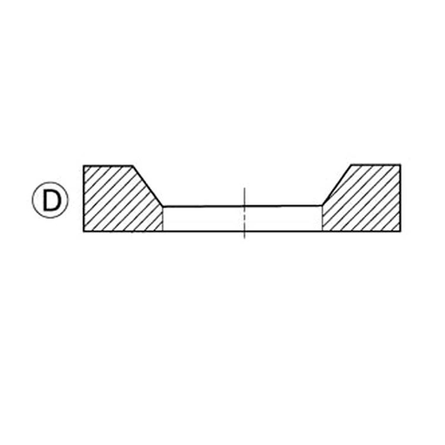 Blendenform-D_1 Blende Molybdän, 4,0 mm Ø, 0,2 mm dick