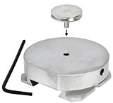 15396-10_1 JEOL Stage Adapter für Stiftprobenteller mit Schwalbenschwanzaufnahme