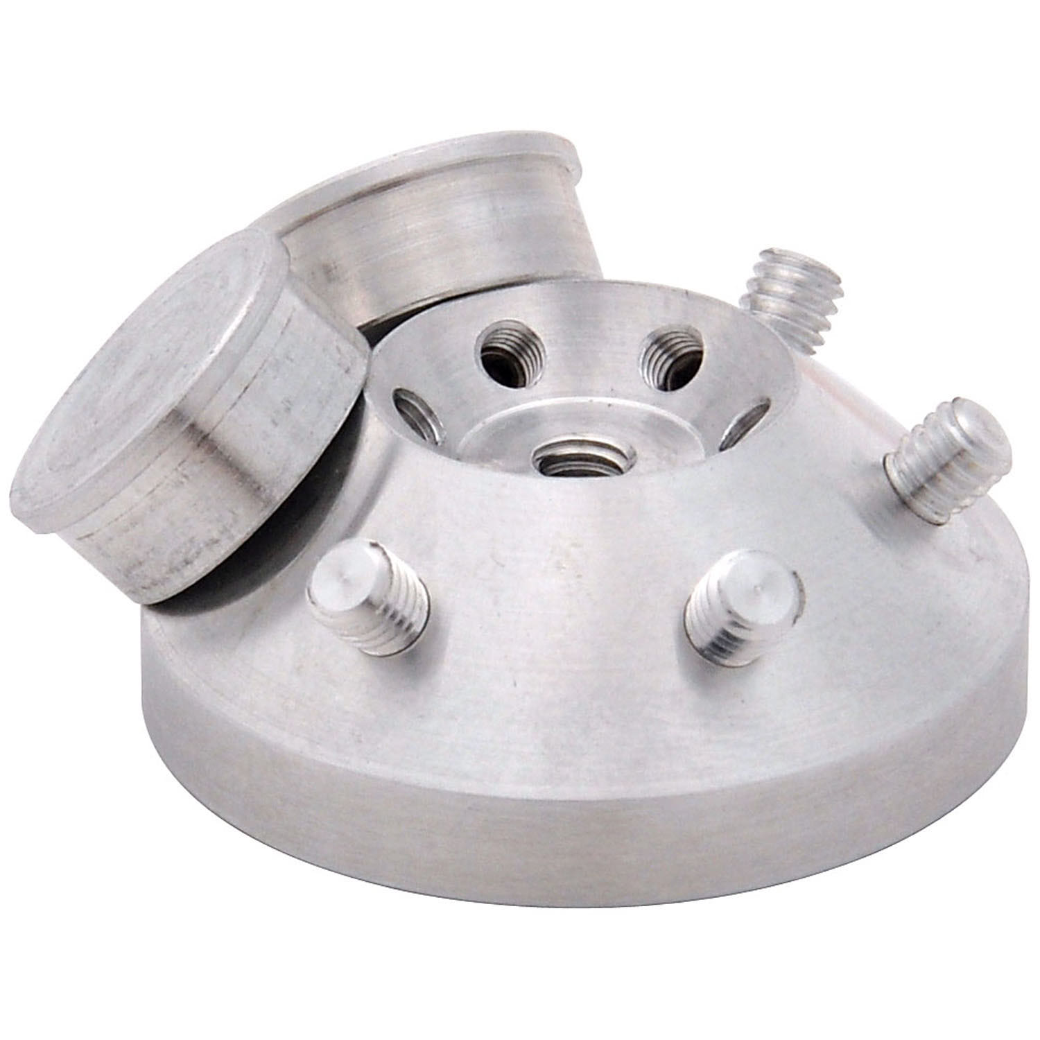 15430-6_1 45° geneigter Multi-Probenhalter für 6 Hitachi-Halterungen, Ø 35 x 14 mm x M4-Gewinde