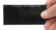 Schutzglas für die Verdampfung