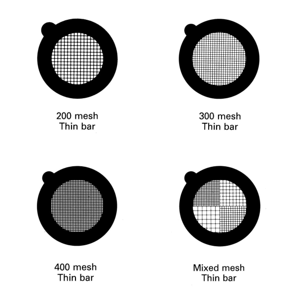 TEM Dünnstegnetzchen / Grids aus Kupfer