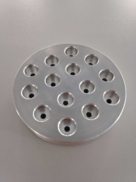 Präparationshalter aus Aluminium