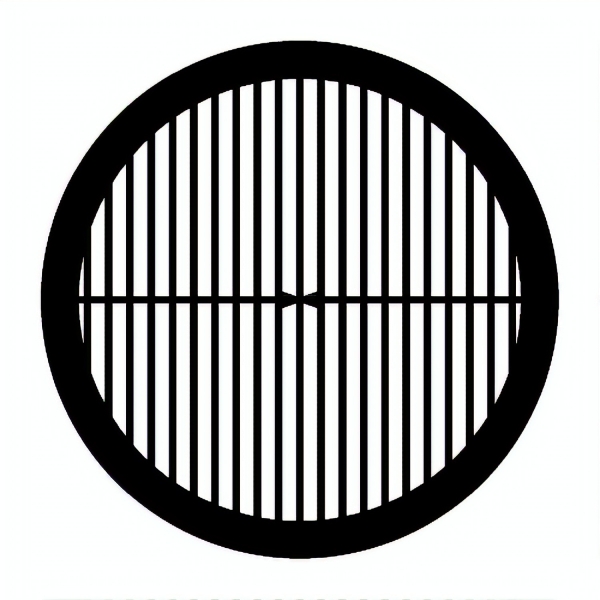 TEM Grids, Netzchen mit parallelen Stegen und Quersteg