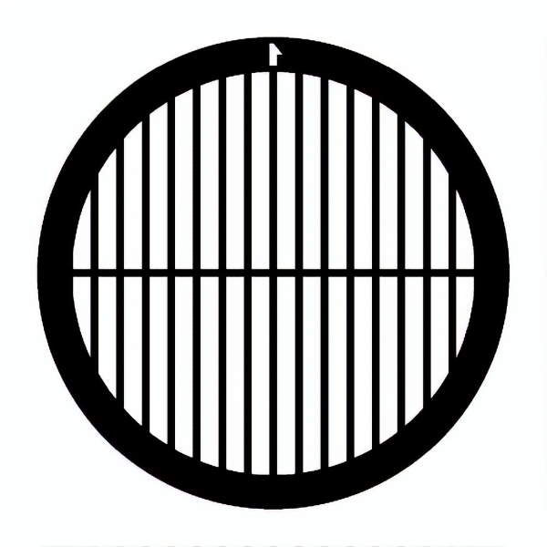 TEM Grids, Netzchen mit parallelen Stegen und Quersteg