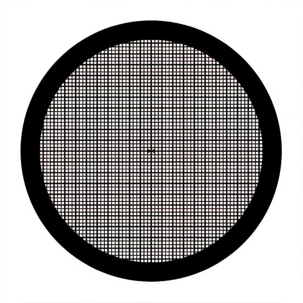 TEM Grids, Netzchen mit quadratischen Muster und Mittelmarkierung