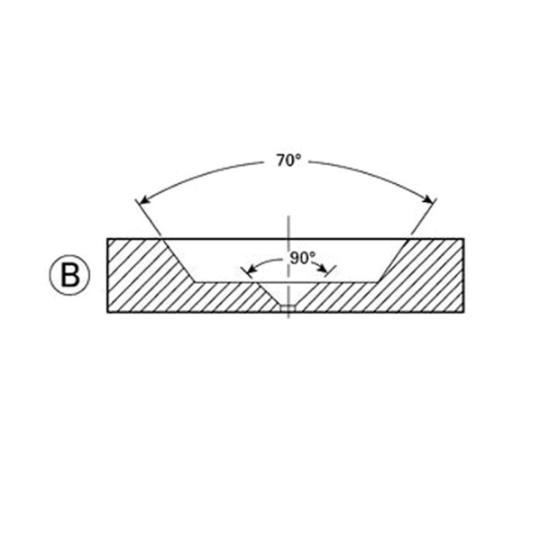 Tantal Blenden mit einem Außendurchmesser von 2 mm