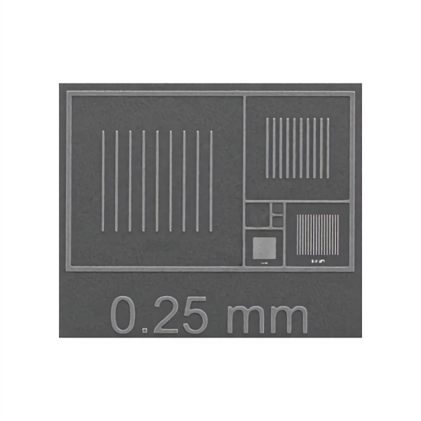 CDMS-0,1C Vergrößerungsstandard, 2 mm - 100 nm (montiert & unmontiert), nach NIST zertifiziert