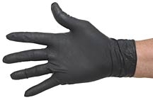 Schwarze Nitril Handschuhe, ESD sicher